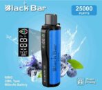 BLACK Bar 25000 Puffs 50MG Disposable Vape in Dubai BLUEBERRY-ICE