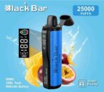 BLACK Bar 25000 Puffs 50MG Disposable Vape in Dubai MANGO-PASSION-FRUIT