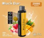 BLACK Bar 25000 Puffs 50MG Disposable Vape in Dubai STRAWBERRY-MANGO