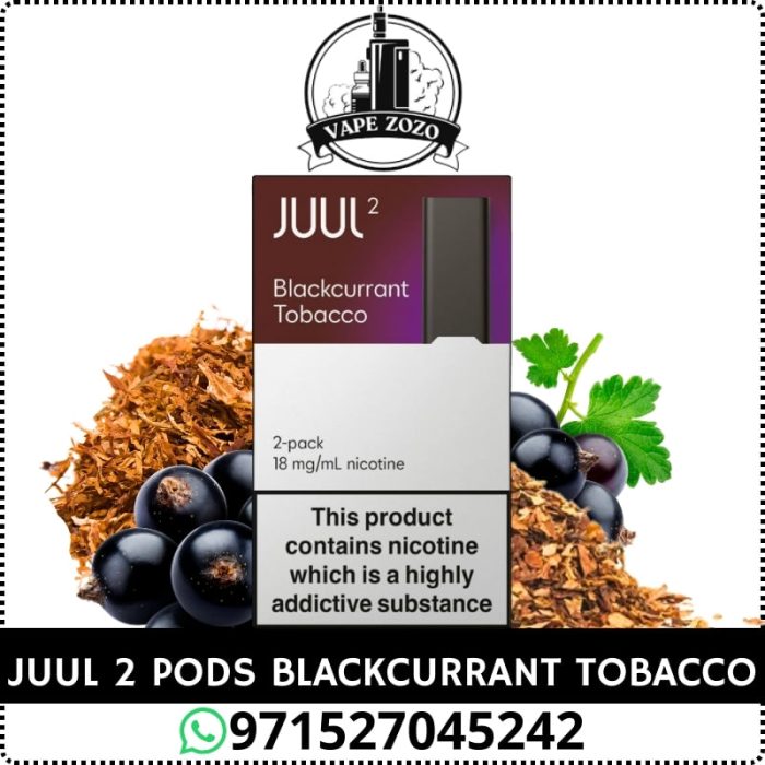 JUUL 2 Pods Blackcurrant Tobacco Price in Dubai