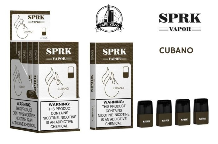 SPRK VAPOR POD CARTRIDGE IN DUBAI CUBANO