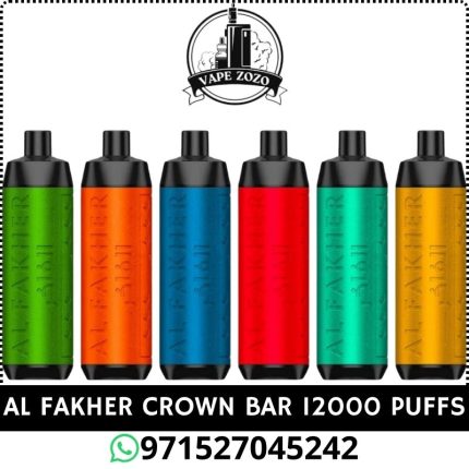 AL FAKHER Crown Bar 12000 Puffs 5MG Disposable Vape in Dubai