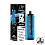 AL FAKHER Crown Bar Hyper Max 15000 Puffs 20MG Disposable Vape Price in Dubai Berry Ice