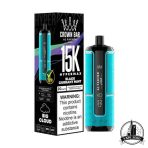 AL FAKHER Crown Bar Hyper Max 15000 Puffs 20MG Disposable Vape Price in Dubai Blackcurrant Mint