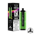 AL FAKHER Crown Bar Hyper Max 15000 Puffs 20MG Disposable Vape Price in Dubai Blue Razz Lemonade