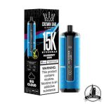 AL FAKHER Crown Bar Hyper Max 15000 Puffs 20MG Disposable Vape Price in Dubai Blueberry Gum