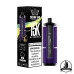 AL FAKHER Crown Bar Hyper Max 15000 Puffs 20MG Disposable Vape Price in Dubai Blueberry Raspberry