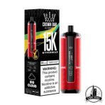 AL FAKHER Crown Bar Hyper Max 15000 Puffs 20MG Disposable Vape Price in Dubai Cherry Fizz