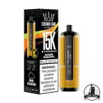 AL FAKHER Crown Bar Hyper Max 15000 Puffs 20MG Disposable Vape Price in Dubai Mango Pineapple