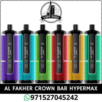 AL FAKHER Crown Bar Hypermax 15000 Puffs 20MG Disposable Vape in Dubai