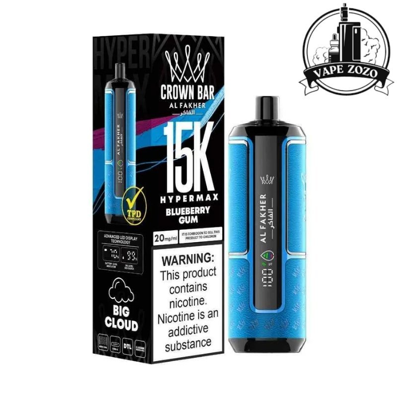 AL-FAKHER-Crown-Bar-Hypermax-15000-Puffs-Price-in-Dubai
