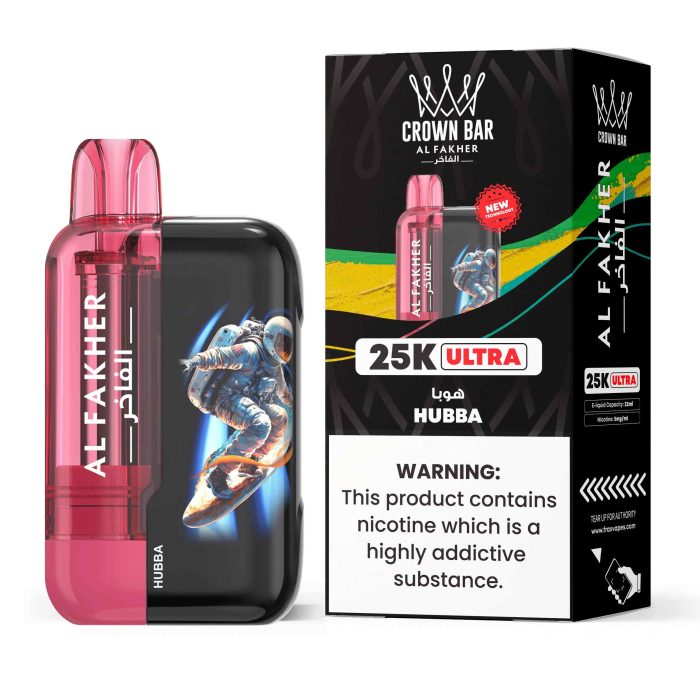 Al Fakher Ultra 25000 Puffs 50MG Disposable Vape Price in Dubai Hubba