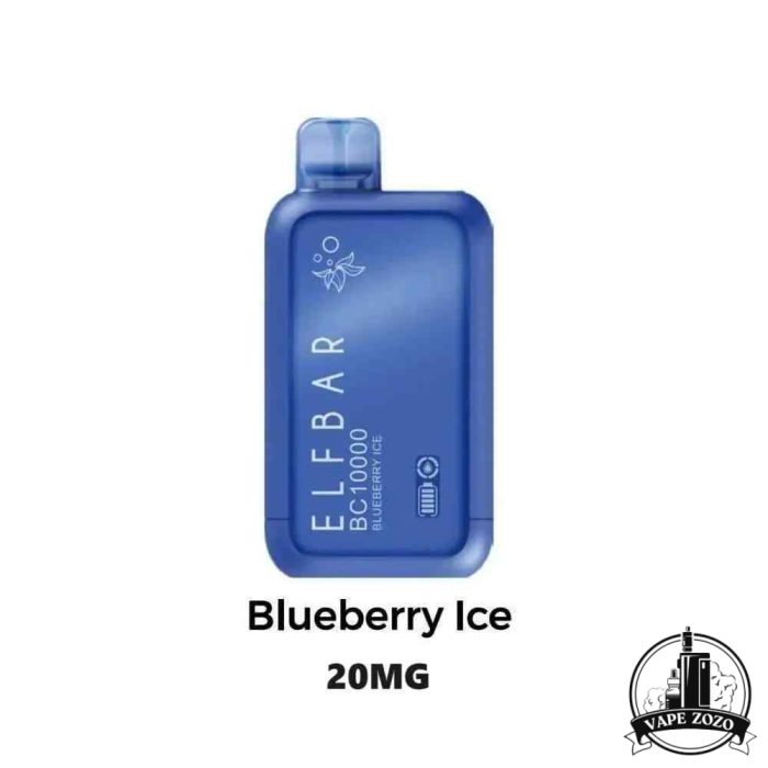 ELF BAR 10000 Puffs 20MG Disposable Vape Price in Dubai BLUEBERRY ICE