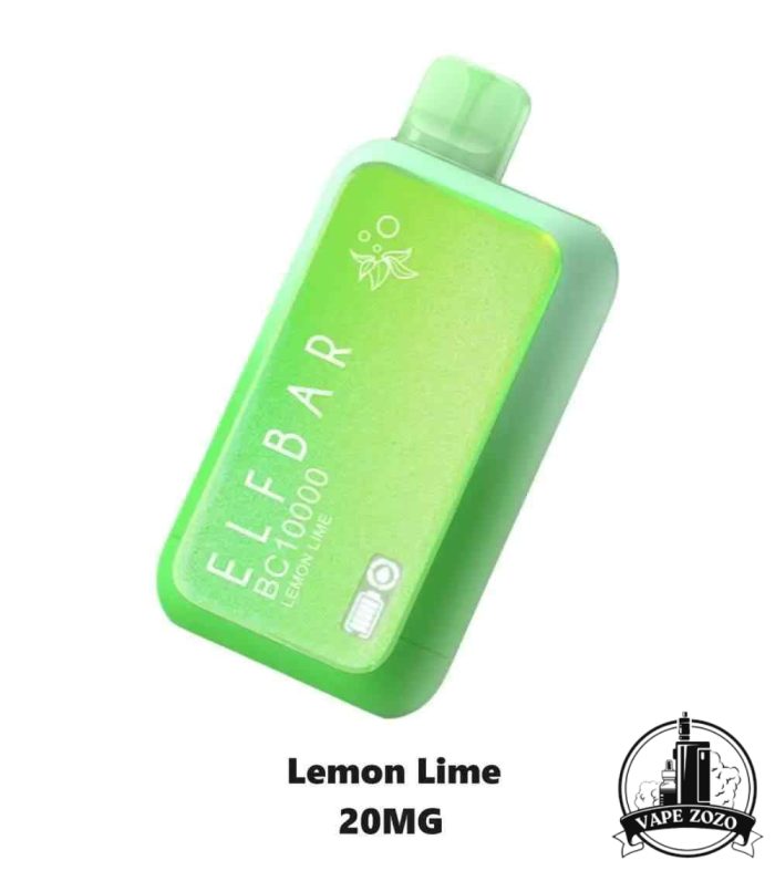 ELF BAR 10000 Puffs 20MG Disposable Vape Price in Dubai LEMON LIME