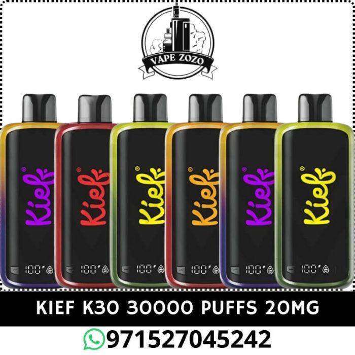 KIEF K30 30000 Puffs 20MG Disposable Vape in Dubai UAE