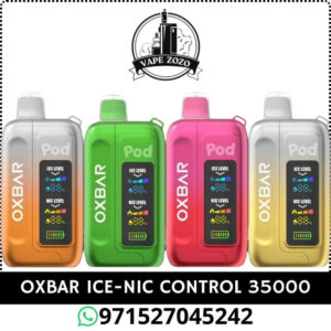OXBAR Ice Nic Control 35000 Puffs 50MG Disposable Vape In Dubai