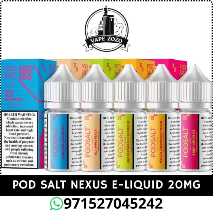 POD SALT Nexus E-liquid 20MG Nicotine 30ml in Dubai