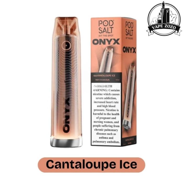 Pod Salt Onyx 4000 Puffs 20MG Disposable Vape in Dubai