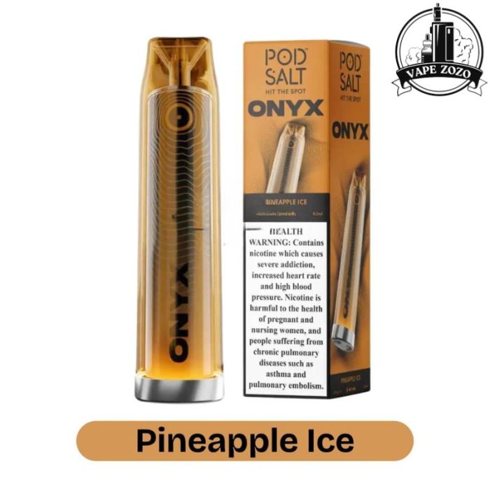 Pod Salt Onyx 4000 Puffs 20MG Disposable Vape in Dubai