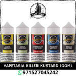 VAPETASIA Killer Kustard 100ml 3mg Vape Juice In Dubai