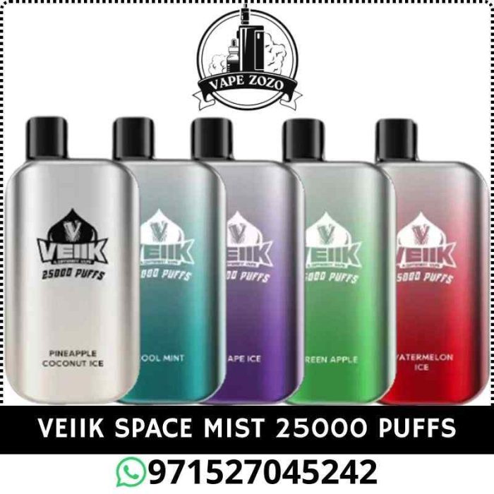 VEIIK Space Mist 25000 Puffs Disposable Vape Price in Dubai