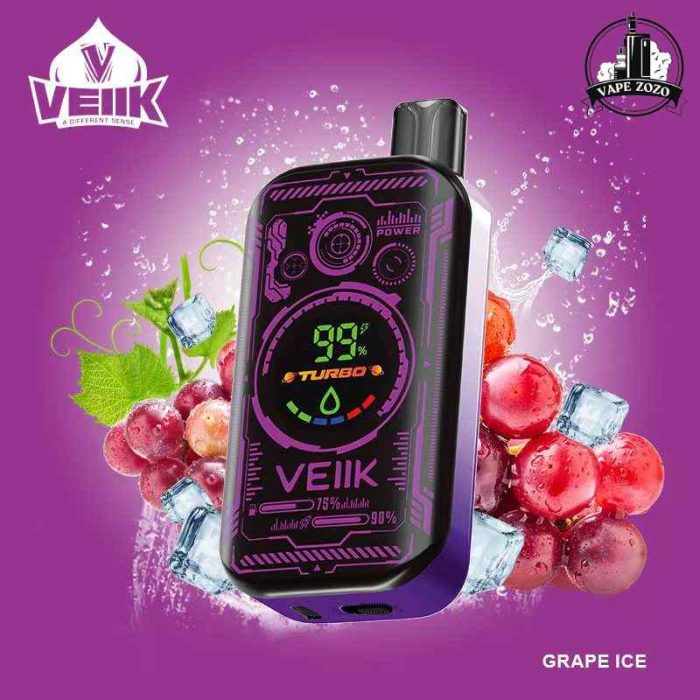 VEIIK Space Mist 25000 Puffs Disposable Vape Price in Dubai Grape Ice