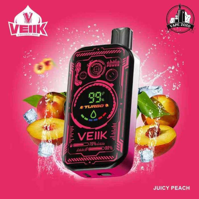 VEIIK Space Mist 25000 Puffs Disposable Vape Price in Dubai Juicy Peach