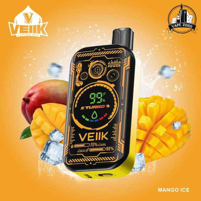 VEIIK Space Mist 25000 Puffs Disposable Vape Price in Dubai Mango Ice