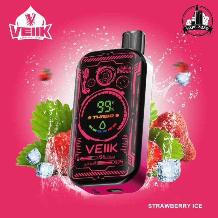 VEIIK Space Mist 25000 Puffs Disposable Vape Price in Dubai Strawberry Ice