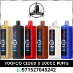 VOOPOO Cloud X 20000 Puffs 6MG Disposable Vape in Dubai