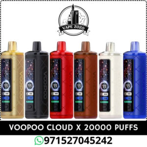 VOOPOO Cloud X 20000 Puffs 6MG Disposable Vape In Dubai
