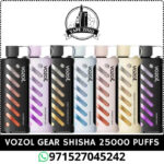 VOZOL Gear Shisha 25000 Puffs 5MG Disposable Vape In Dubai