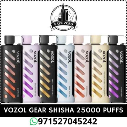 VOZOL Gear Shisha 25000 Puffs 5MG Disposable Vape in Dubai