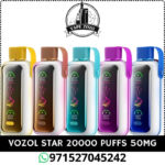VOZOL Star 20000 Puffs 50MG Disposable Vape In Dubai