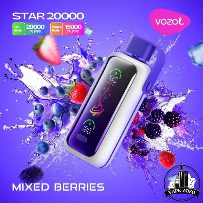 VOZOL Star 20000 Puffs 50MG Disposable Vape in Dubai