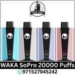 WAKA SoPro 20000 Puffs 50MG Disposable Vape in Dubai