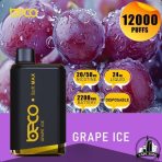 BECO Soft Max 12000 Puffs 20MG Disposable Vape Price in Dubai Grape Ice