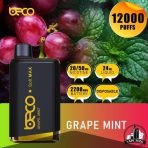 BECO Soft Max 12000 Puffs 20MG Disposable Vape Price in Dubai Grape Mint