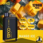 BECO Soft Max 12000 Puffs 20MG Disposable Vape Price in Dubai Mango Ice