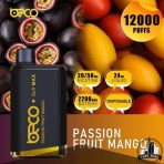 BECO Soft Max 12000 Puffs 20MG Disposable Vape Price in Dubai Passion Fruit Mango