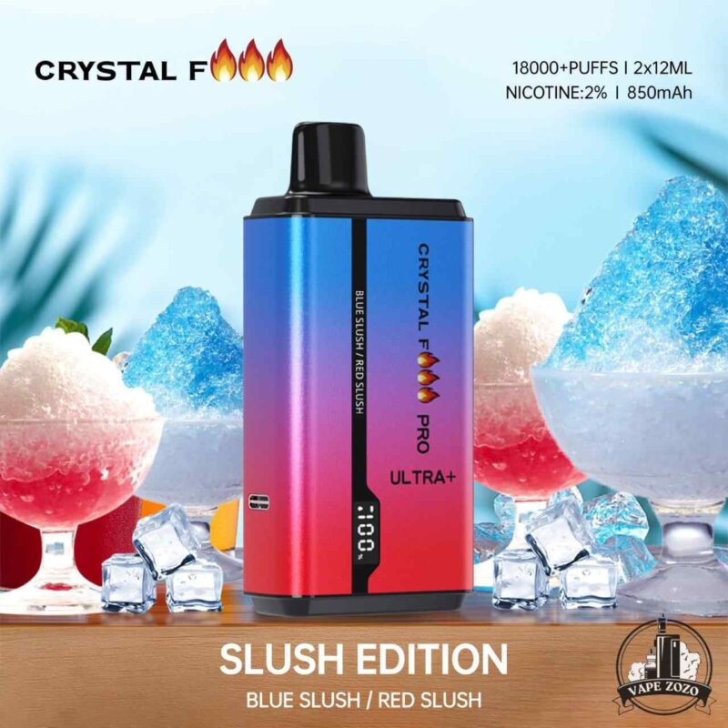 CRYSTAL Fire Pro Ultra 18000 Puffs Disposable Vape in Dubai