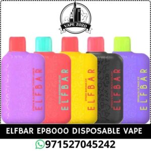 ELFBAR EP8000 Puffs 20MG Disposable Vape Price In Dubai
