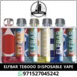 ELFBAR TE6000 (6000 Puffs) 50Mg Disposable Vape Price In Dubai