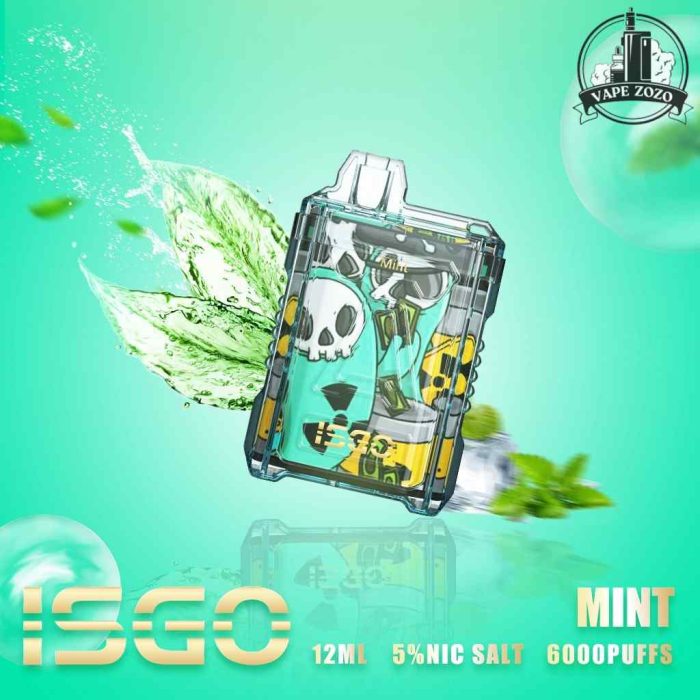 ISGO 6000 Puffs 50Mg Disposable Vape Price in Dubai Mint