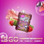 ISGO 6000 Puffs 50Mg Disposable Vape Price in Dubai Strawberry Watermelon Ice