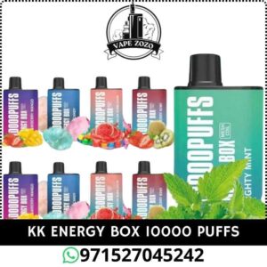 KK ENERGY Box 10000 Puffs 50MG Disposable Vape Price In Dubai