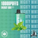 KK ENERGY Box 10000 Puffs 50MG Disposable Vape Price in Dubai Mighty Mint