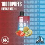 KK ENERGY Box 10000 Puffs 50MG Disposable Vape Price in Dubai Strawberry Kiwi