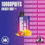 KK ENERGY Box 10000 Puffs 50MG Disposable Vape Price in Dubai Strawberry Mango