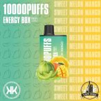 KK ENERGY Box 10000 Puffs 50MG Disposable Vape Price in Dubai Sweet Melon Mango